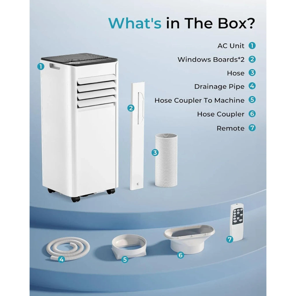 Portable Air Conditioner Remote Control Water Tank Unit - Image 5