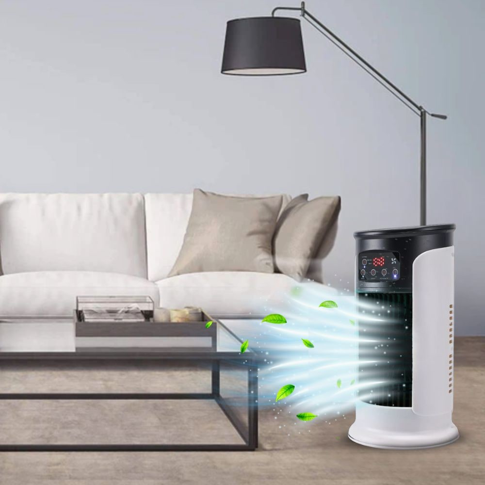 Portable Air Conditioner Stand Up Remote Control Tower Fan - Image 1