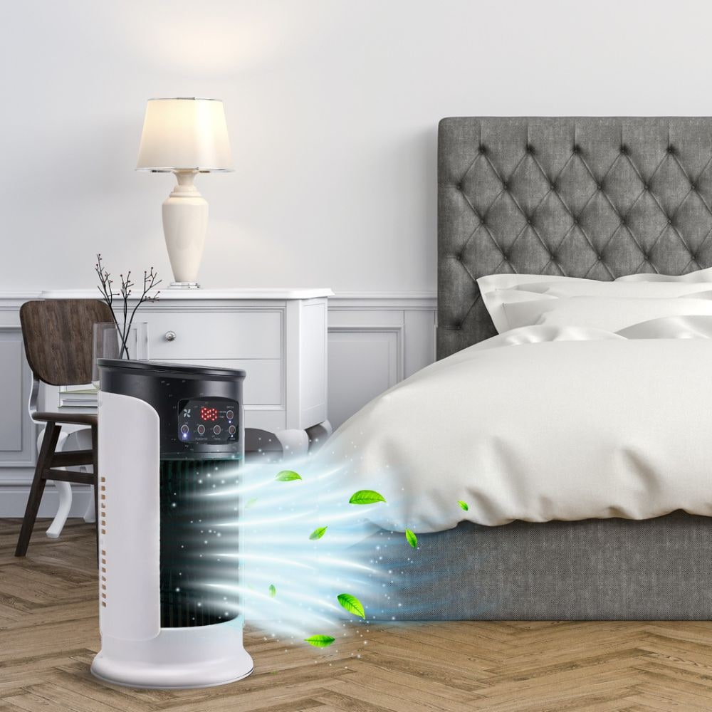 Portable Air Conditioner Stand Up Remote Control Tower Fan - Image 2