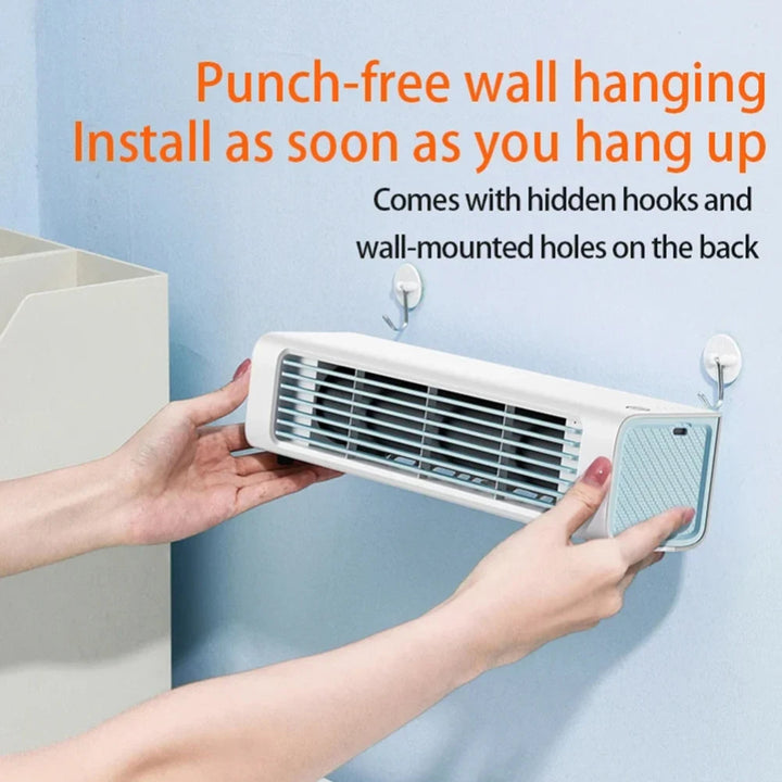Portable Air Conditioner Wall-Mounted Fan Electric Fan - Image 2
