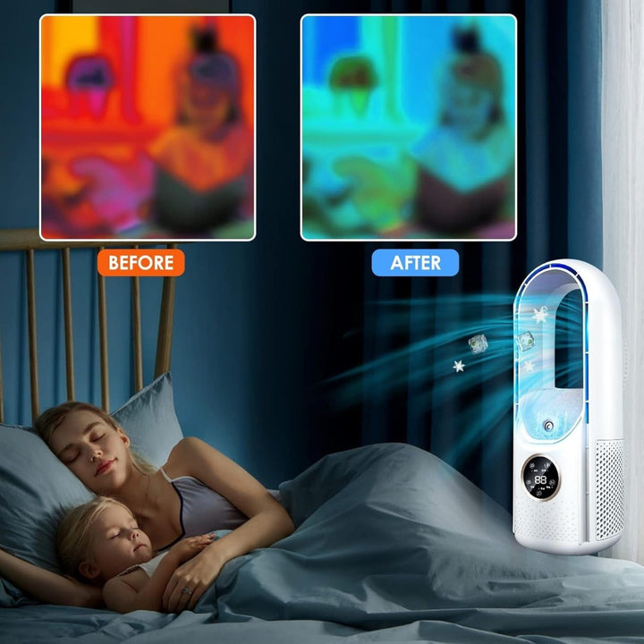 Portable Air Conditioner Water Cooling Fan - Image 3