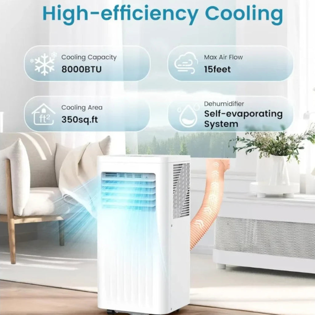 Portable Air Conditioner Water Cooling Quiet Fan - Image 2