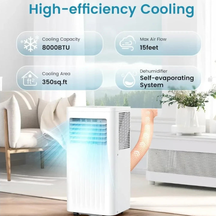 Portable Air Conditioner Water Cooling Quiet Fan - Image 2