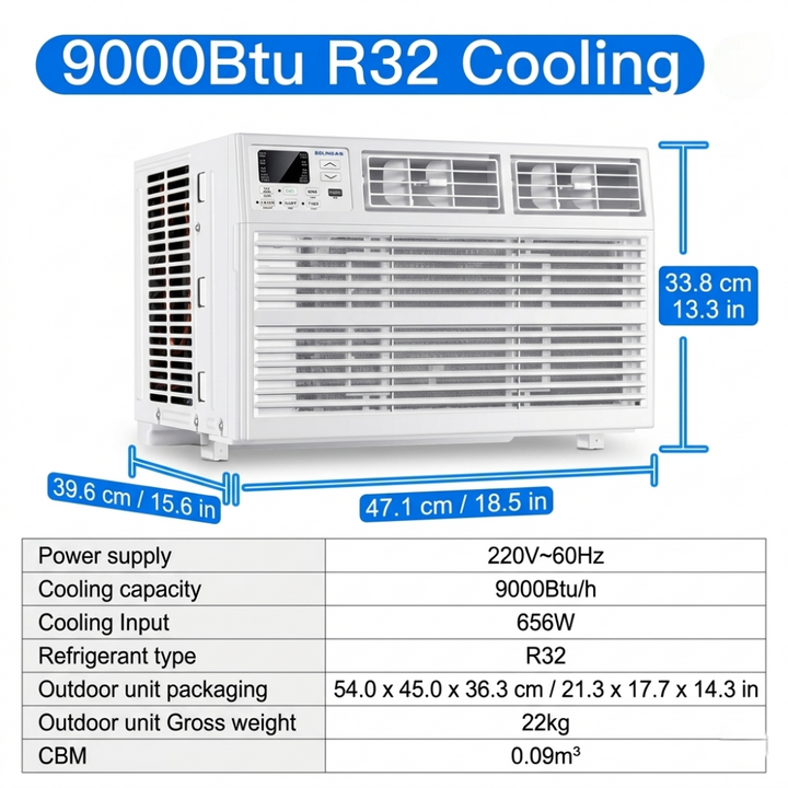 Portable Air Conditioner Window Air Conditioner Energy Efficient - Image 4