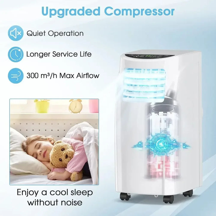 Portable Air Conditioner Window Energy Efficient Unit - Image 4