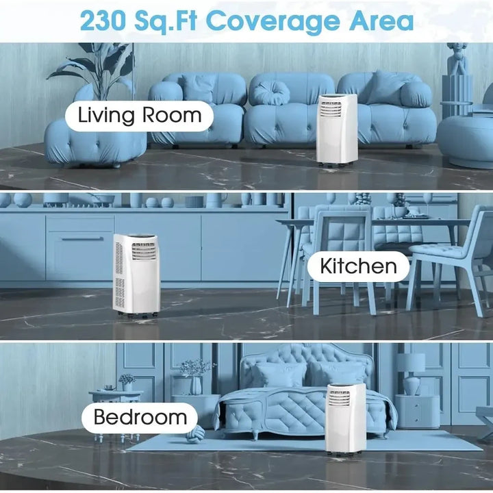 Portable Air Conditioner Window Energy Efficient Unit - Image 5