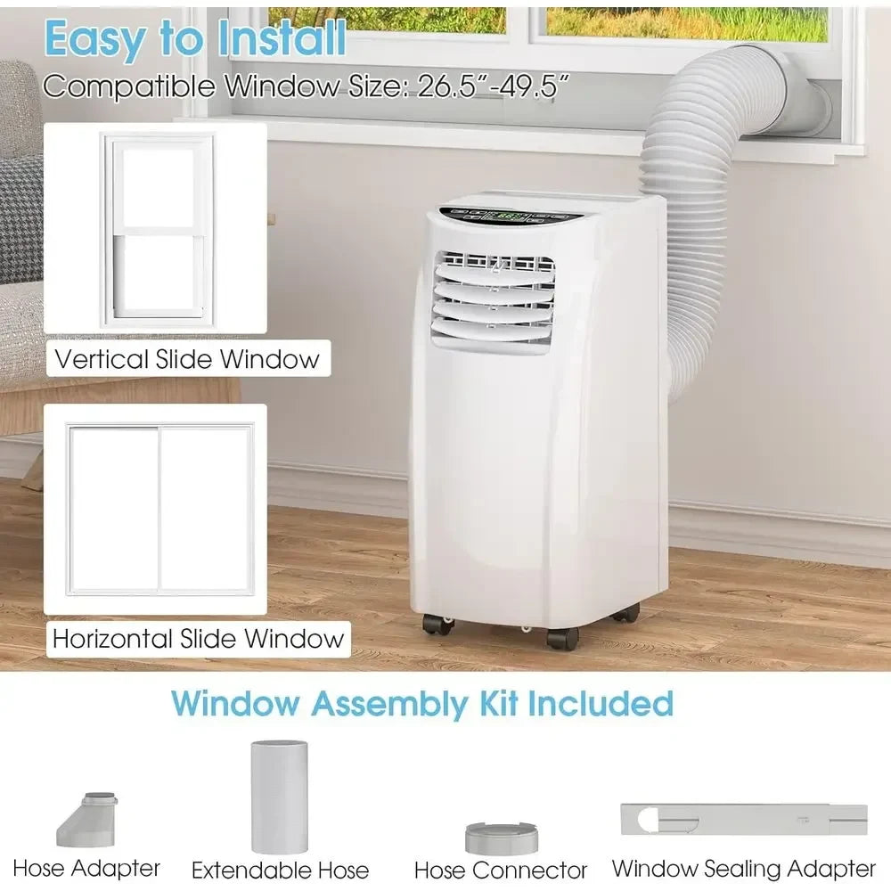 Portable Air Conditioner Window Energy Efficient Unit - Image 6