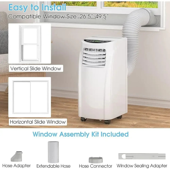 Portable Air Conditioner Window Energy Efficient Unit - Image 6