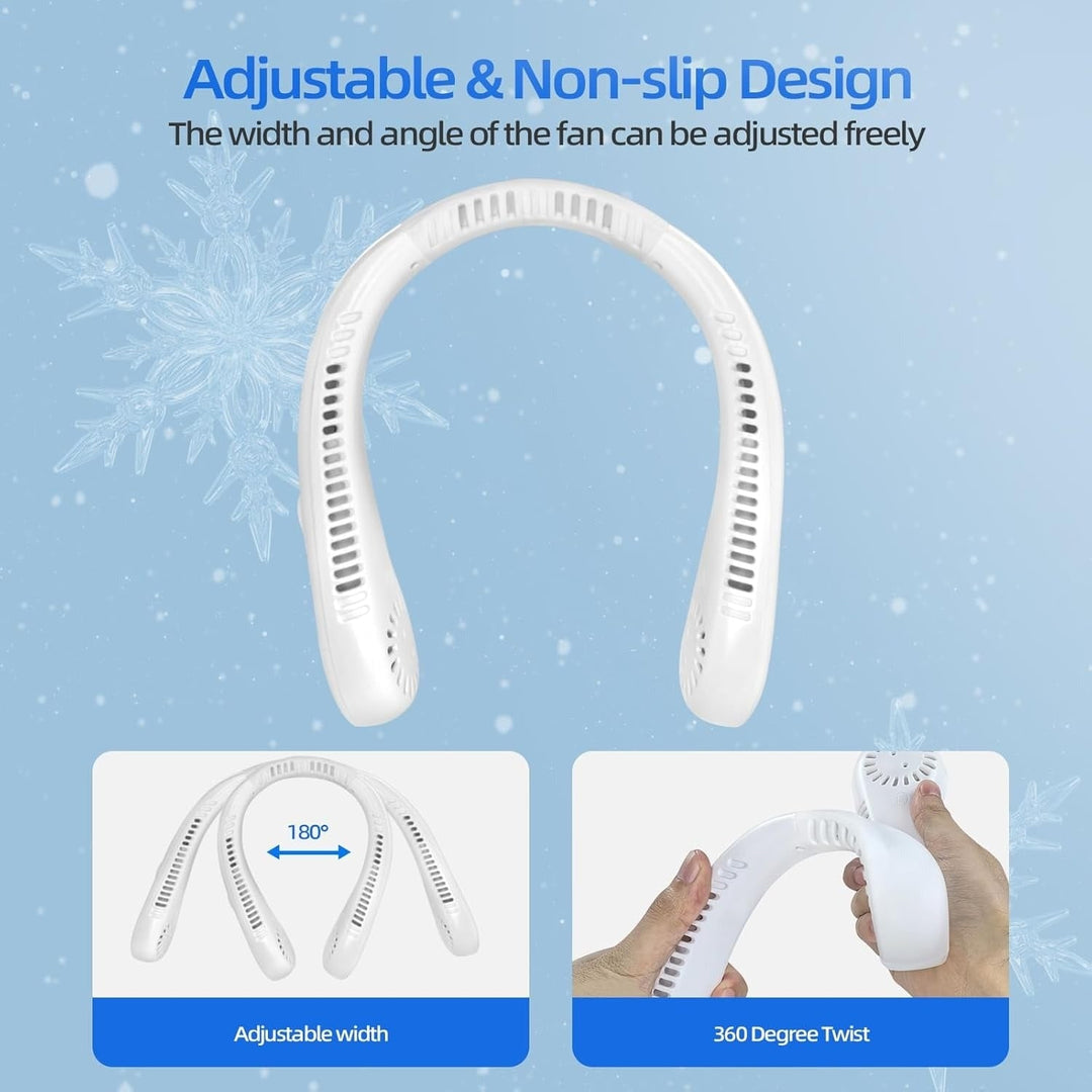 Portable Air Cooler Bladeless Neck Fan - Image 6