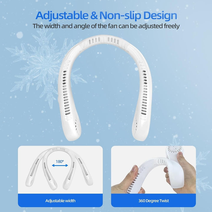 Portable Air Cooler Bladeless Neck Fan - Image 6