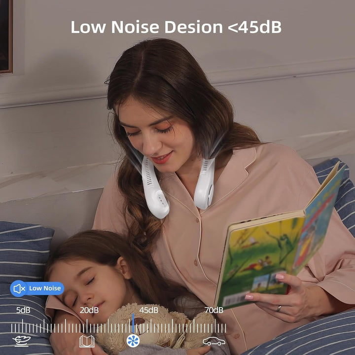 Portable Air Cooler Bladeless Neck Fan - Image 8