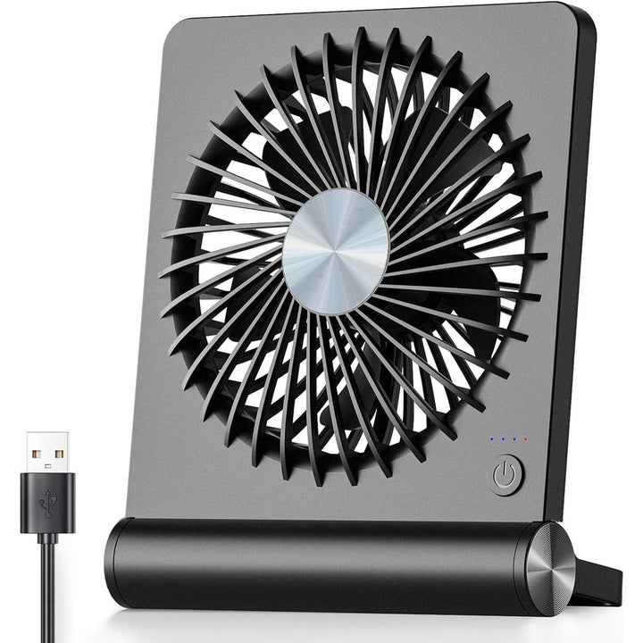 Portable Air Cooler Mini Portable Fan USB Clip-On Desk Unit - Image 1
