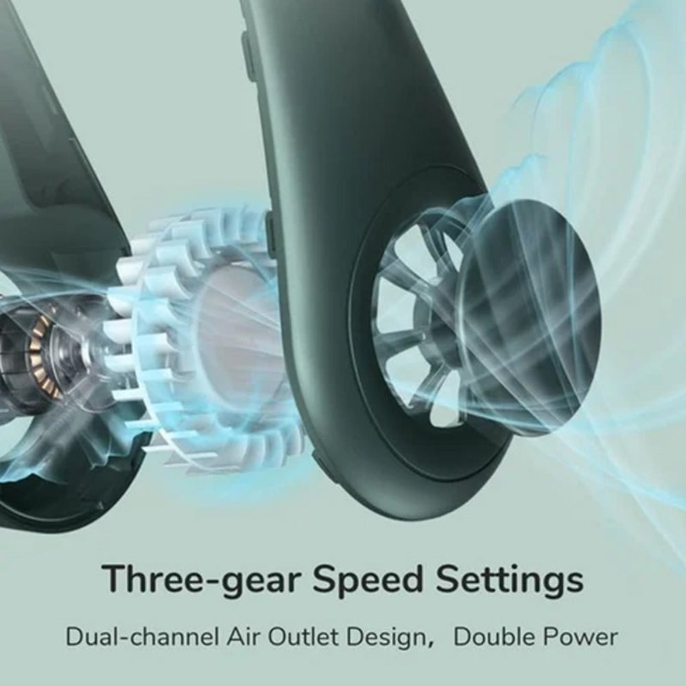 Portable Air Cooler Neck Fan Hands-Free Adjustable - Image 7