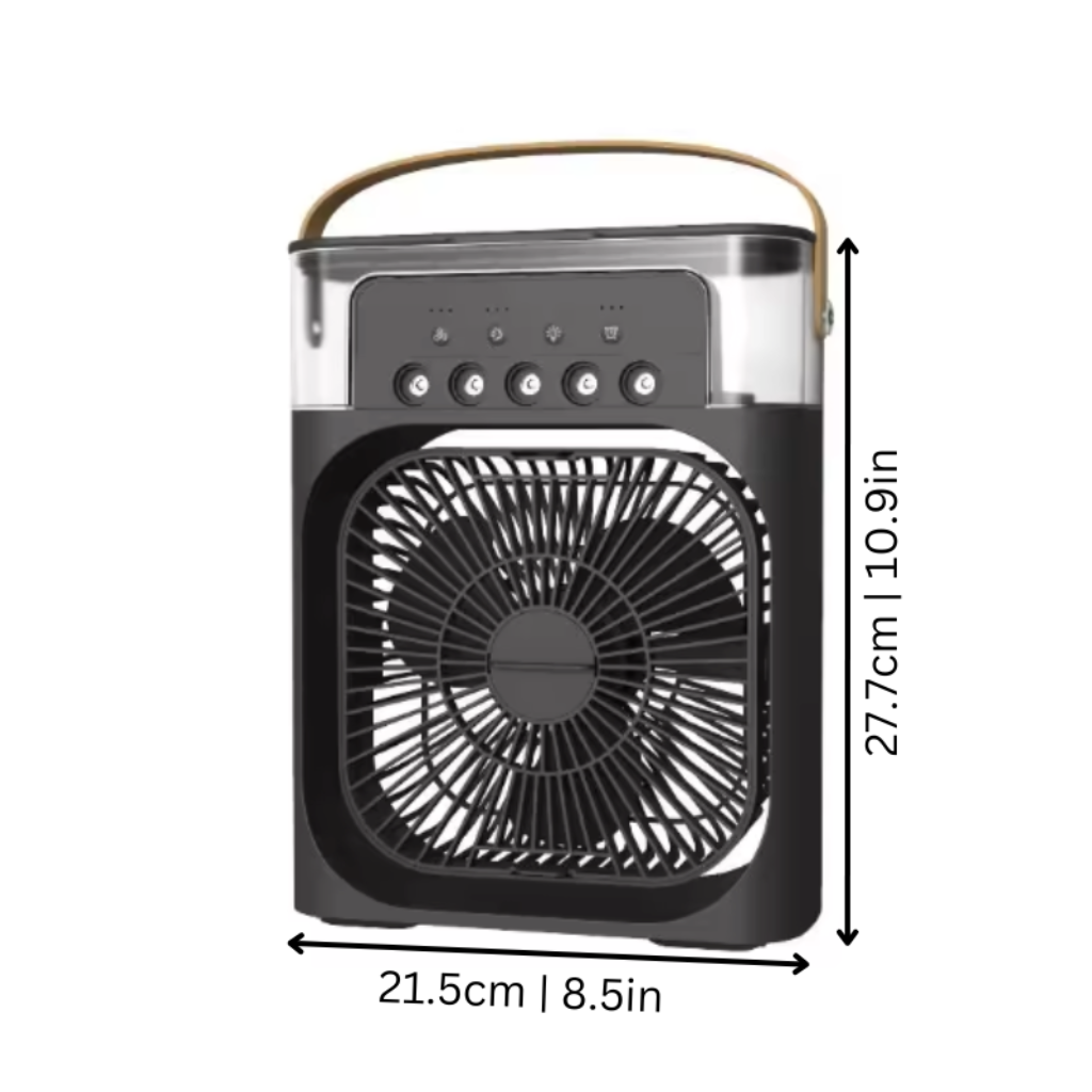 Portable Air Cooler Personal Cooling Fan Compact Design - Image 2