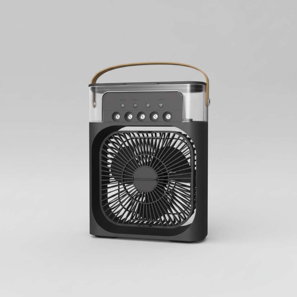Portable Air Cooler Personal Cooling Fan Compact Design - Image 3