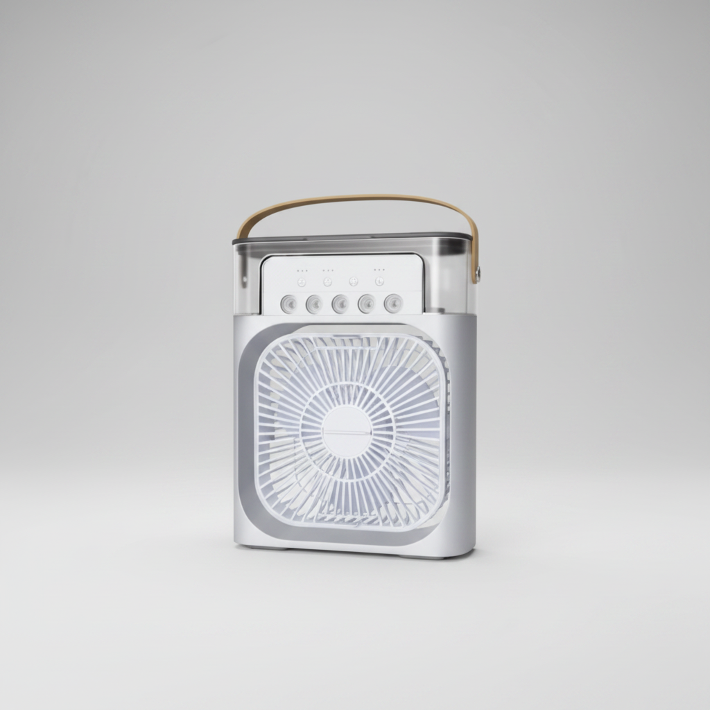 Portable Air Cooler Personal Cooling Fan Compact Design - Image 4