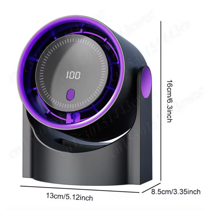 Portable Air Cooler Quiet Design Desktop Fan - Image 10