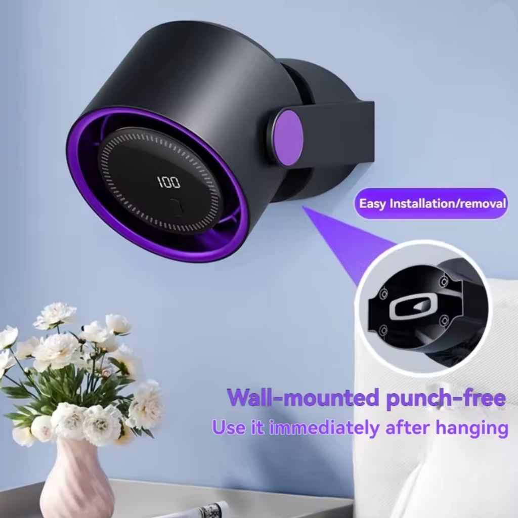 Portable Air Cooler Quiet Design Desktop Fan - Image 5