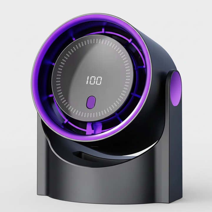 Portable Air Cooler Quiet Design Desktop Fan - Image 8