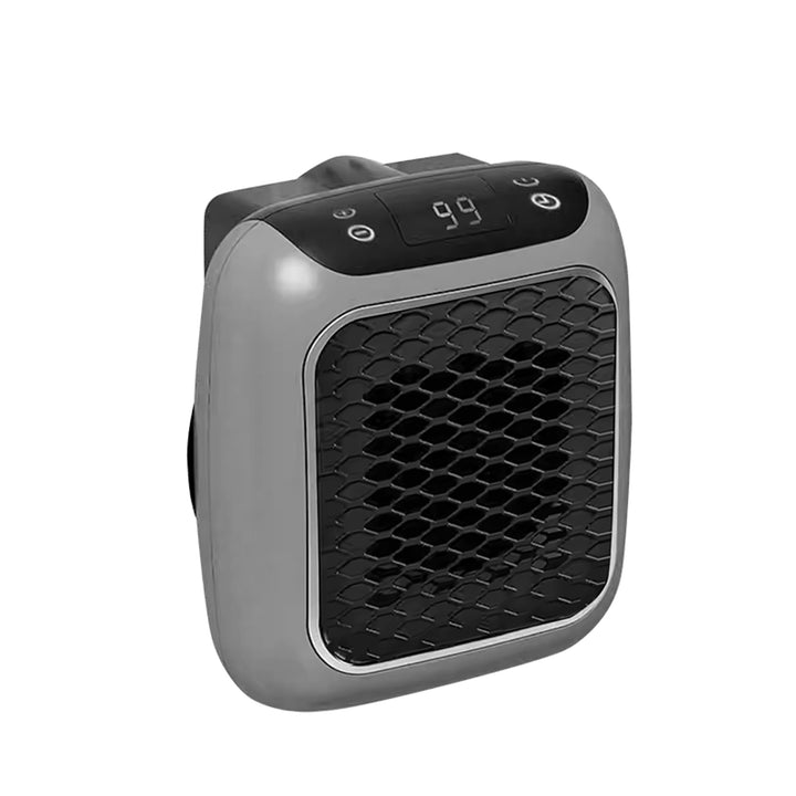 Portable Electric Heater Mini Space With Digital Display And Energy Efficient Plug-In Design - Image 1