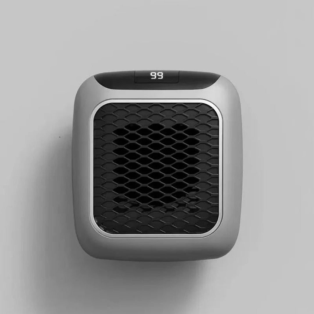 Portable Electric Heater Wall Plug-In Mini Space With Digital Display Energy Efficient - Image 6