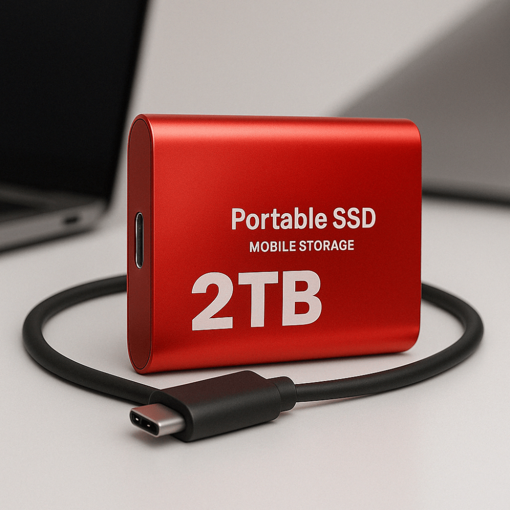 Portable External Ssd Portable Ssd Usb-C Compact High-Speed - Image 1