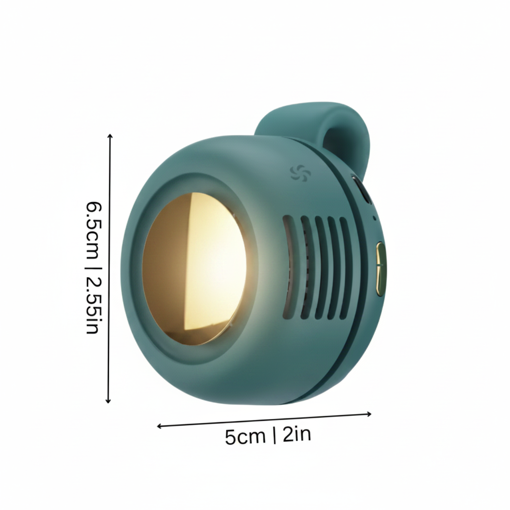 Portable Fan Handheld Mini Rechargeable Foldable - Image 2