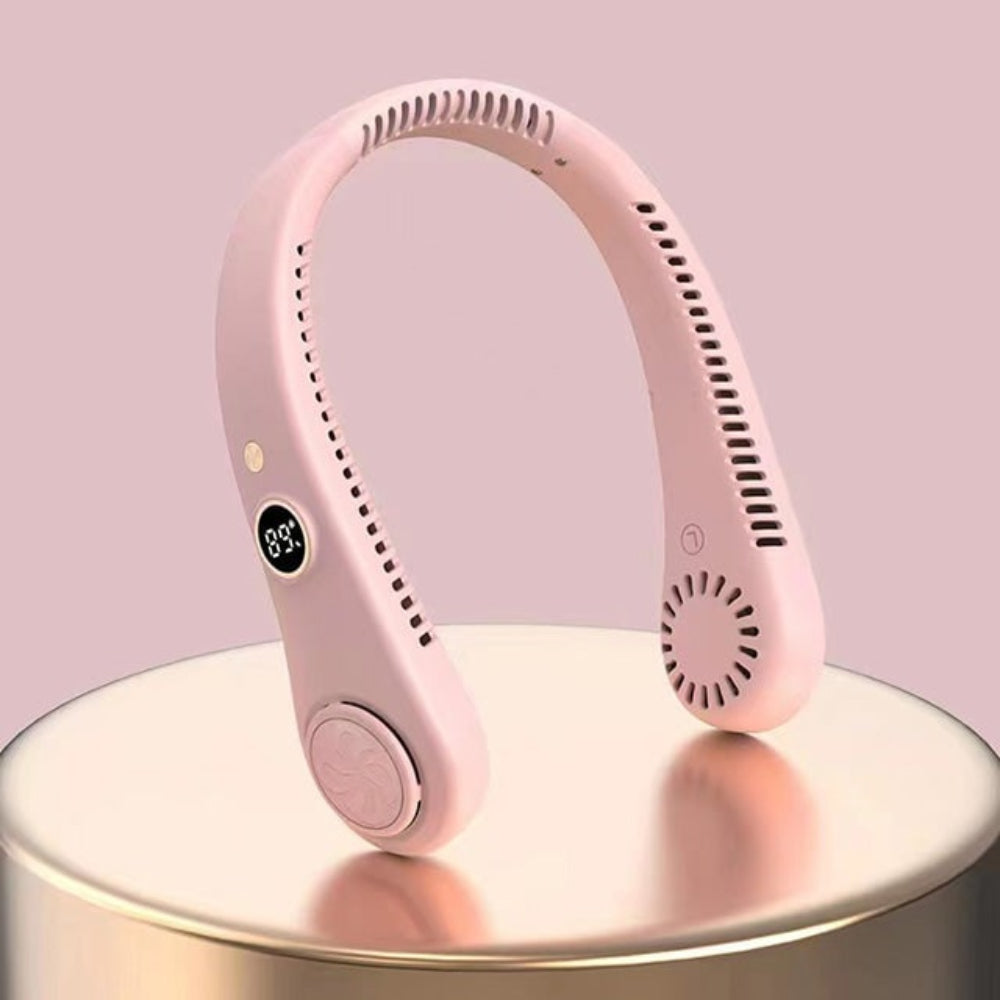 Portable Neck Fan Bladeless Rechargeable Hands-Free - Image 12