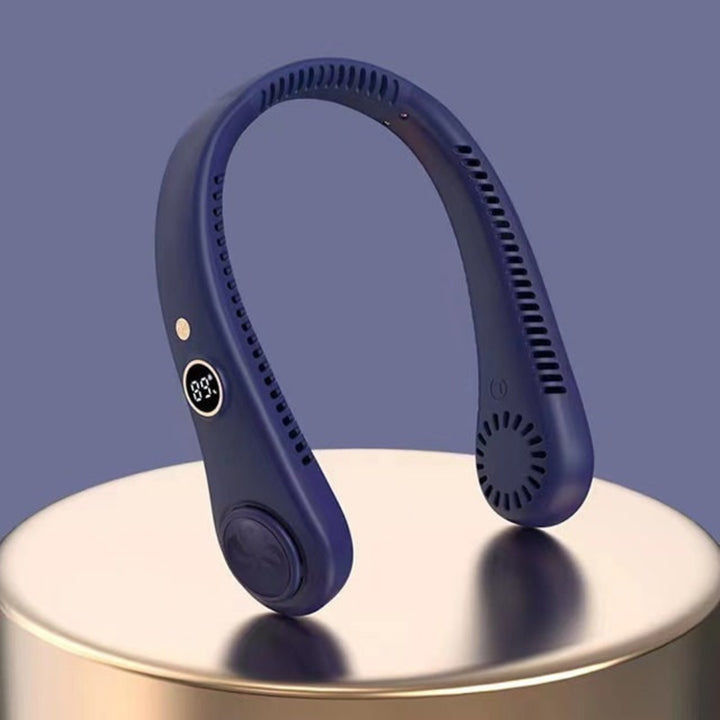 Portable Neck Fan Bladeless Rechargeable Hands-Free - Image 14