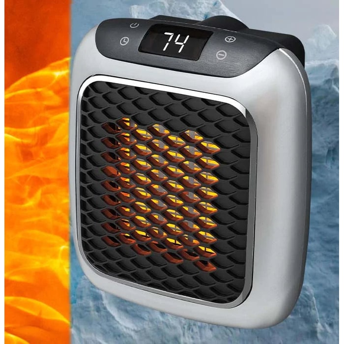 Portable Space Heater with Plug In Design for Fast Personal Room Heating - Image 9