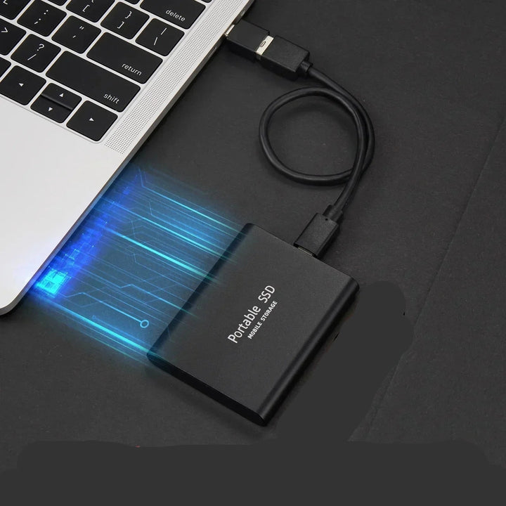 Portable Ssd Drive External Storage With Usb-c For Laptop And Computer - Image 1