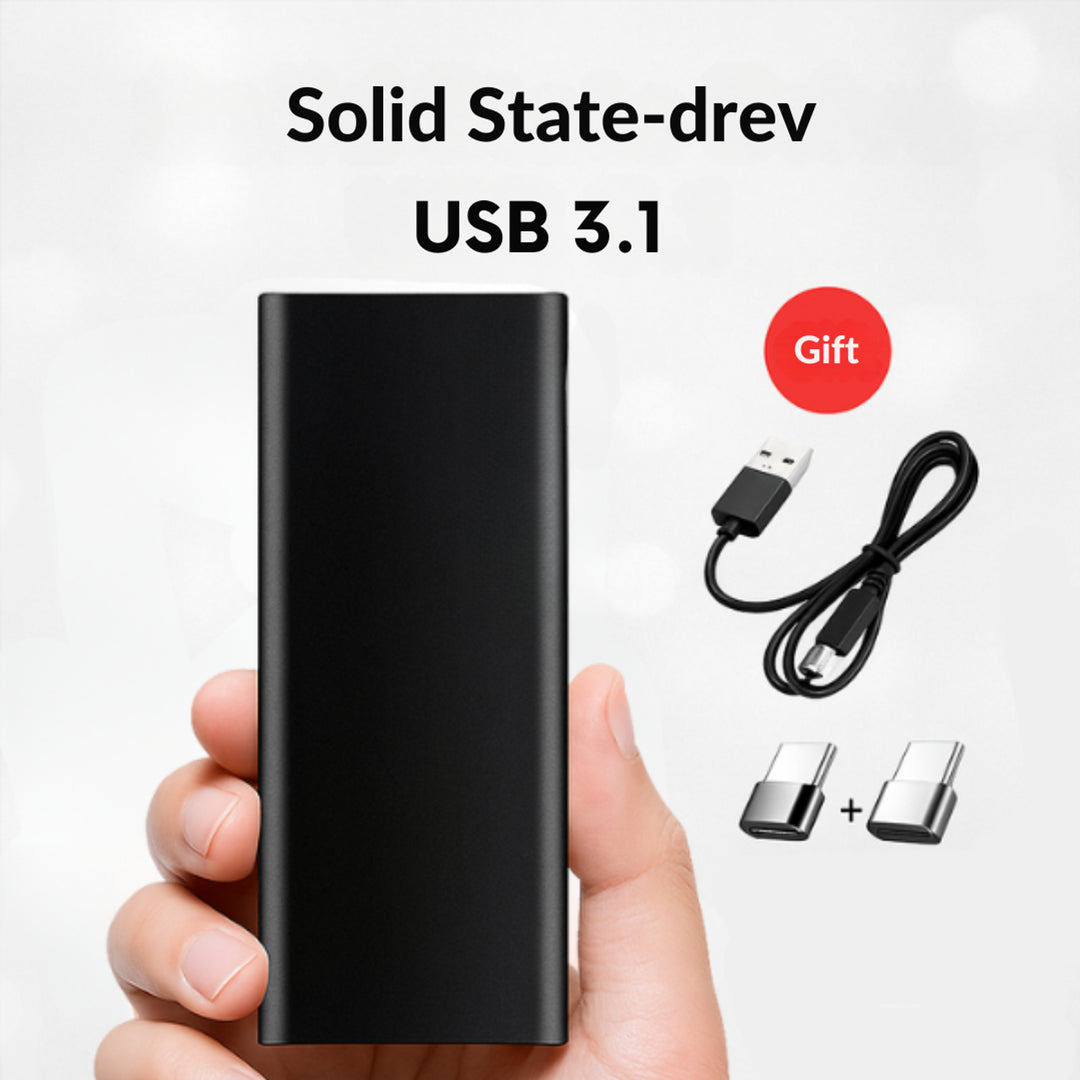 Portable Ssd External Solid State Drive USB C High Capacity Storage For Computers And Devices - Image 7