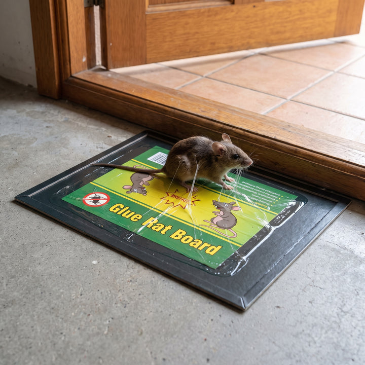 Rat Glue Trap Mouse Strong Sticky Board Long Rectangular Sheet Indoor Rodent Control - Image 10