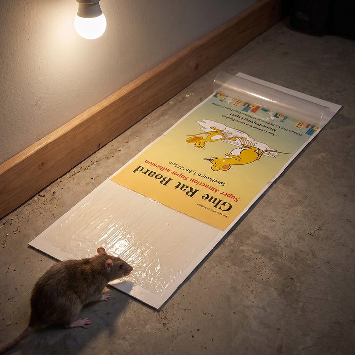 Rat Glue Trap Mouse Strong Sticky Board Long Rectangular Sheet Indoor Rodent Control - Image 11