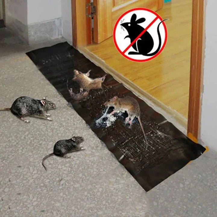 Rat Glue Trap Mouse Strong Sticky Board Long Rectangular Sheet Indoor Rodent Control - Image 1