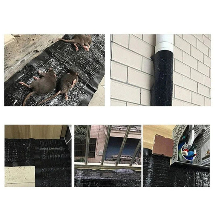Rat Glue Trap Mouse Strong Sticky Board Long Rectangular Sheet Indoor Rodent Control - Image 3