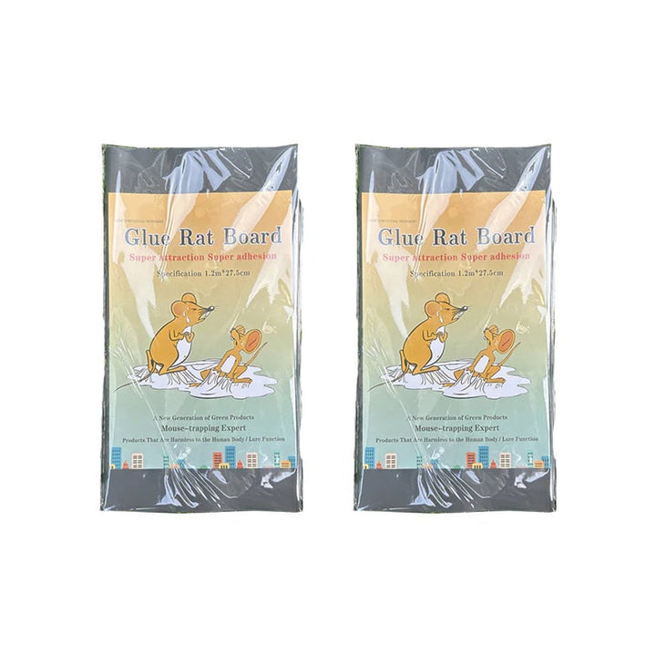 Rat Glue Trap Mouse Strong Sticky Board Long Rectangular Sheet Indoor Rodent Control - Image 2