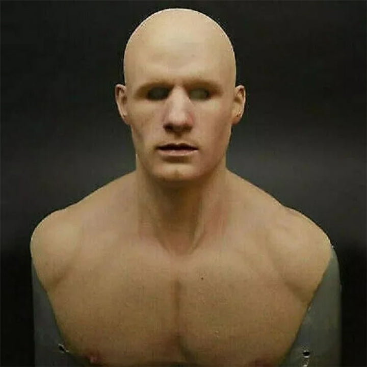 Realistic Old Man Mask Latex Full Head Halloween Costume Cosplay Unisex - Image 27