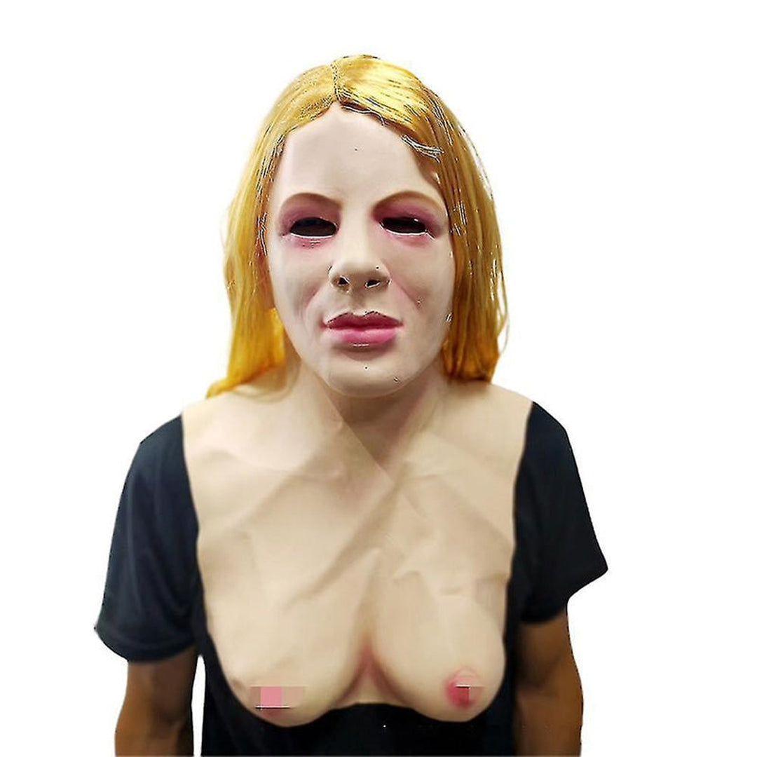 Realistic Old Man Mask Latex Full Head Halloween Costume Cosplay Unisex - Image 30
