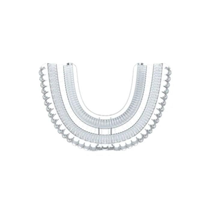 Replacement Toothbrush Head Soft U Shaped Electric Clear With Bristles On Both Sides - Image 5