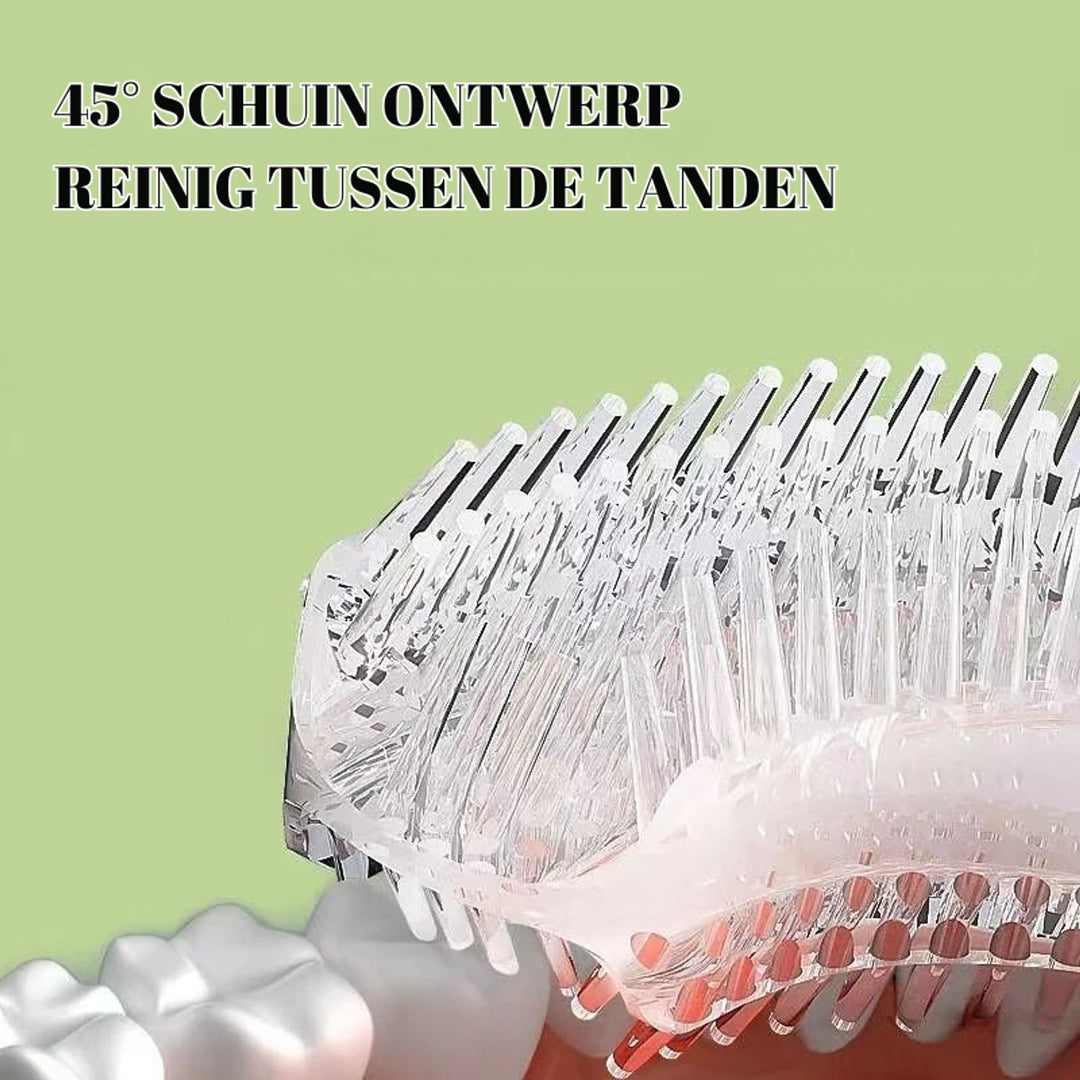 Replacement Toothbrush Head Soft U Shaped Electric Clear With Bristles On Both Sides - Image 7