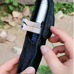 Self Defense Walking Stick Retractable Telescopic Baton With Textured Grip And Pointed Glass Breaker End - Image 10