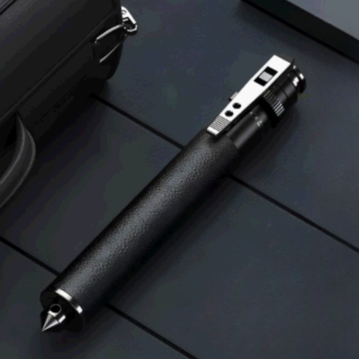 Self Defense Walking Stick Retractable Telescopic Baton With Textured Grip And Pointed Glass Breaker End - Image 15