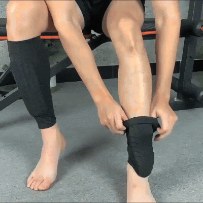 Soccer Shin Guards Compression Sleeves Honeycomb Padding Unisex Protective Gear