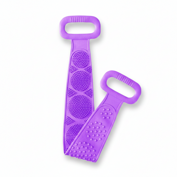 Silicone Body Scrubber Bath Brush Ergonomic Design - Image 11