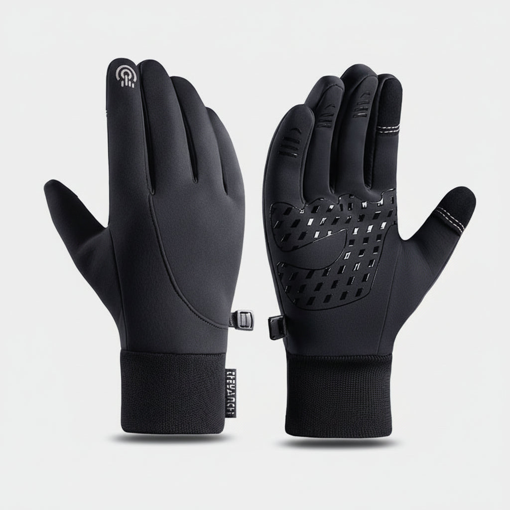 Hiking Gloves Touchscreen Warm Waterproof Thermal Grip Gloves
