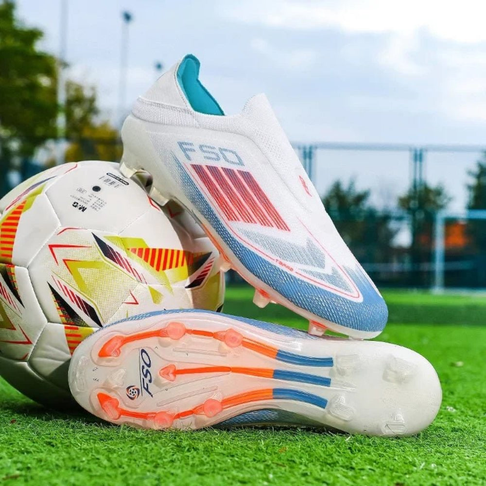 Soccer Cleats Indoor Shoes Football Boots Slip-On - Image 2