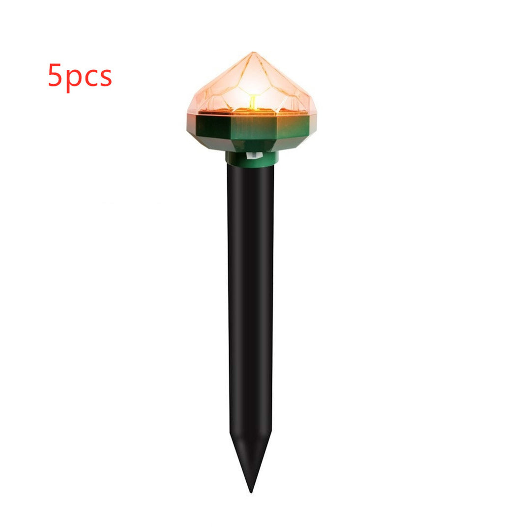 Solar Animal Repeller Ultrasonic Pest Control Stake Outdoor Rodent Deterrent For Lawn Garden - Image 14