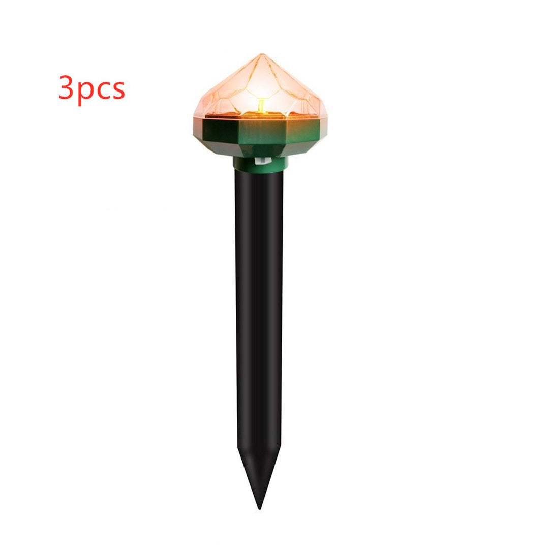 Solar Animal Repeller Ultrasonic Pest Control Stake Outdoor Rodent Deterrent For Lawn Garden - Image 13