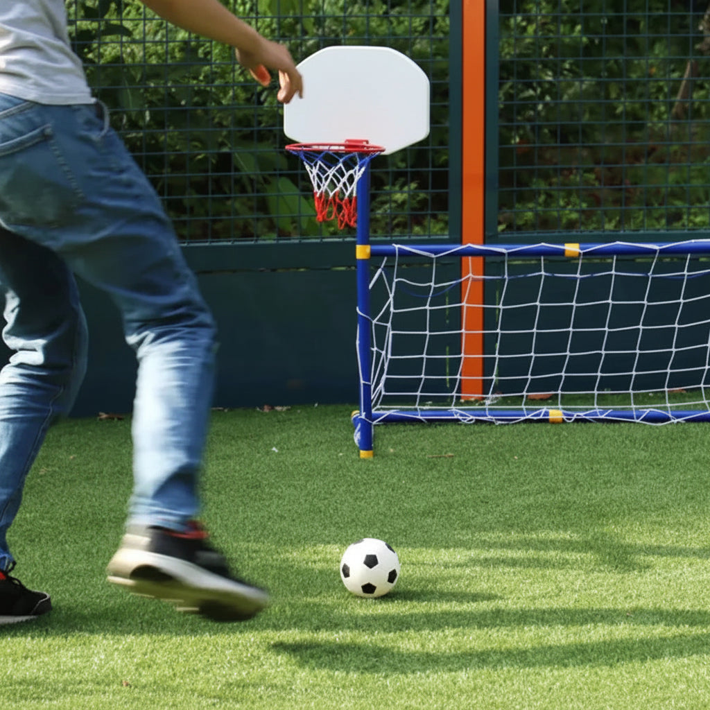 Sports Toy Set Soccer and Basketball Games Outdoor Fun - Image 4